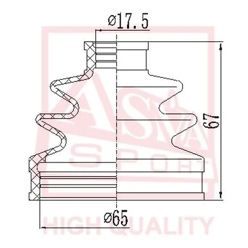   O/B (17X63X68)  ASBT-2191