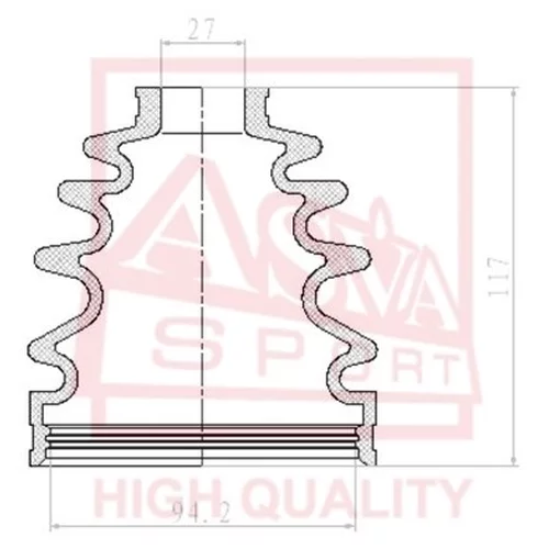   O/B (27X98X117)  ASBT-INLC100