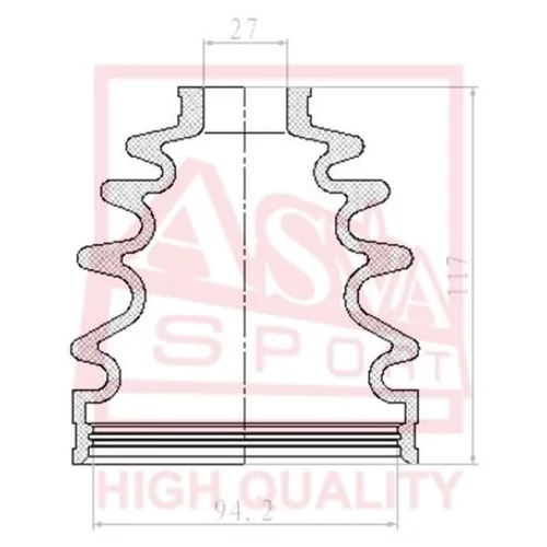  O/B (27,8X97,4X120)  ASBT-T51