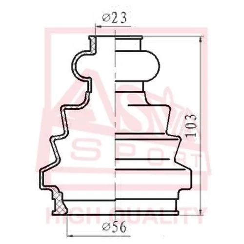   I/B (23X57X103)  ASBT-T5M1