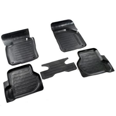 КОМПЛЕКТ КОВРИКОВ SKODA YETI 2009 ГОД, ВЫСОКИЙ БОРТ (ИЗ 5-И) СЕРИЯ AVANGARD ADRAVG212