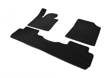 КОВРИКИ САЛОНА EVA, AUTOFLEX, ДЛЯ HYUNDAI SANTA FE IV 5 МЕСТ 2021-, ЦВЕТ ЧЕРНЫЙ 3230403