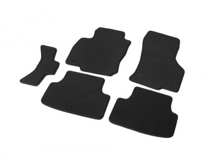 КОВРИКИ САЛОНА EVA, AUTOFLEX, ДЛЯ SKODA OCTAVIA A7 2013-2020, OCTAVIA A8 2020- КРОМЕ АВТО С АКУСТИЧЕСКОЙ СИСТЕМОЙ KANTON, ЦВЕТ ЧЕРНЫЙ 3510201