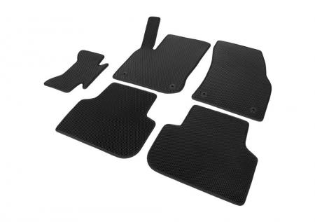 КОВРИКИ САЛОНА EVA, AUTOFLEX, ДЛЯ VOLKSWAGEN TIGUAN II DSG 2016-2020 2020-, ЦВЕТ ЧЕРНЫЙ 3580201