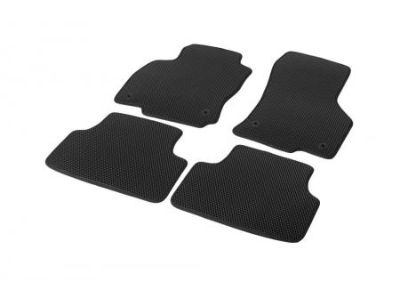 КОВРИКИ САЛОНА EVA, AUTOFLEX, STANDARD, ДЛЯ SKODA OCTAVIA A7 2013-2020, OCTAVIA A8 2020- КРОМЕ АВТО С АКУСТИЧЕСКОЙ СИСТЕМОЙ KANTON, ЦВЕТ ЧЕРНЫЙ 6510201