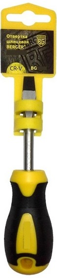 ОТВЕРТКА ШЛИЦЕВАЯ 6.5X38MM BERGER BG1045