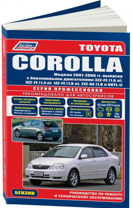    TOYOTA COROLLA,  2001 .,  (),  - 5-88850-242-1