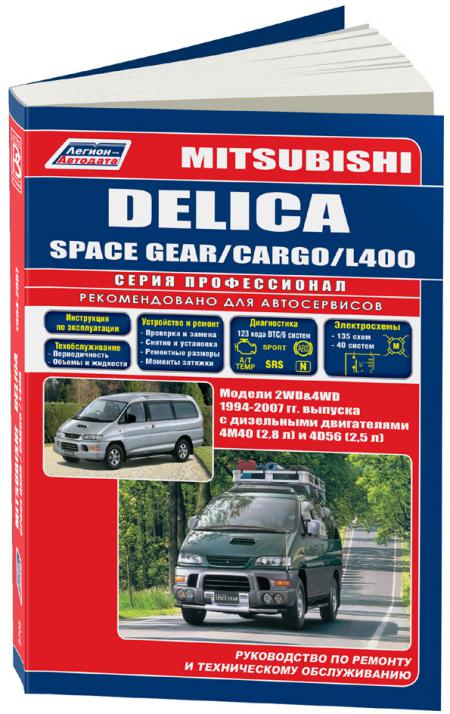    MITSUBISHI DELICA SPACE GEAR, CARGO, L400,  1994 ., ,  - 5-88850-256-1