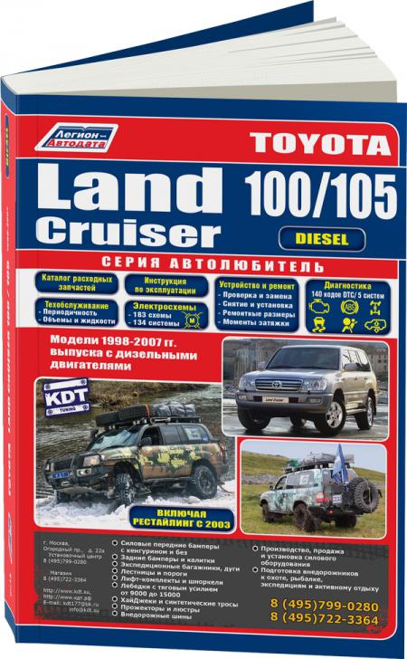    TOYOTA LAND CRUISER 100/105 ()  1998  2007   ,  - 978-5-88850-390-4