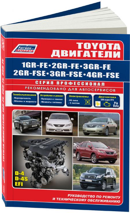    TOYOTA  1GR-FE(4,0), 2GR-FE(3,5), 3GR-FE(3,0), 2GR-FSE(3,5 D-4S), 3GR-FSE(3,0D-4), 4GR-FSE(2,5 D-4)  . .., . -A 978-5-88850-624-0