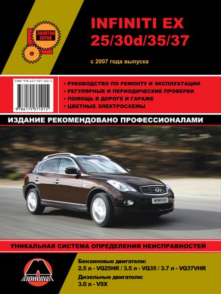    INFINITI EX25/EX30D/EX35/EX37 ( 2007) . , .  978-617-537-101-5