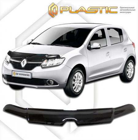 ДЕФЛЕКТОР КАПОТА RENAULT SANDERO (2014-Н.В.) 2010010110178