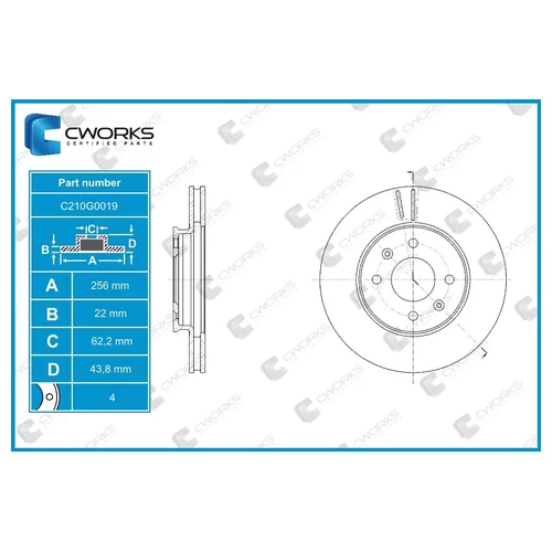    CWORKS HYUNDAI/KIA (517120U000) C210G0019