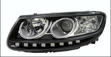 SANTA FE ФАРА Л+П (КОМПЛЕКТ) ТЮНИНГ С ДИОД ГАБАРИТ ВНУТРИ ЧЕРН 2211144PXLDEM2