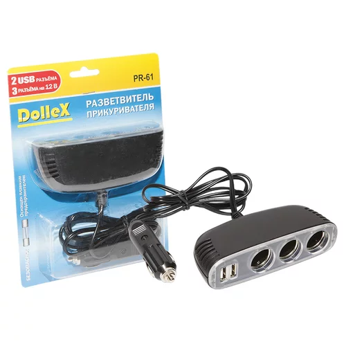  ()  3  + 2 USB (1000 MA) PR-61