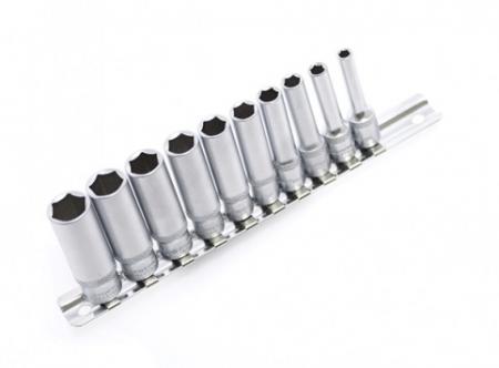 НАБОР ГОЛОВОК 1/4 ДЕЛО ТЕХНИКИ 10 ПРЕДМ. 4-13ММ 600309