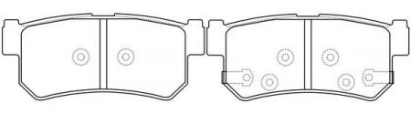 КОЛОДКИ ТОРМОЗНЫЕ ДИСКОВЫЕ FP4024