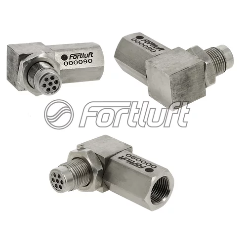 000090 ОБМАНКА ЛЯМБДЫ УГЛОВАЯ FORTLUFT С МИНИКАТОМ 000090