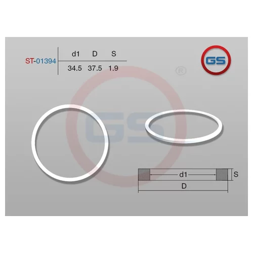 ТЕФЛОНОВОЕ КОЛЬЦО 34,537,51,9 ST01394
