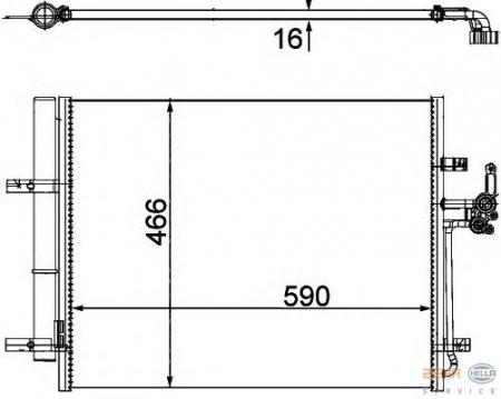  . FORD MONDEO 1.6-2.3 07 -> 8FC351304-491