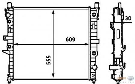 ,    MERCEDES W163 ML230-55AMG / 400CDI  M111 / M112 / M113 / OM628 2 / 98-> 8MK376718-571