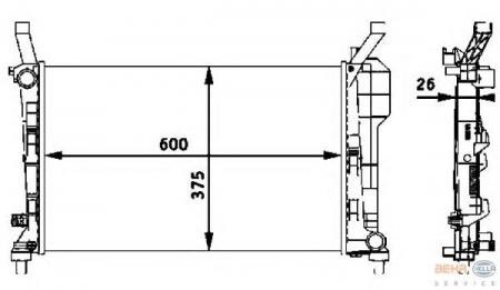  MB W169 / W245 1.5 / 1.7I  04> 8MK376721021