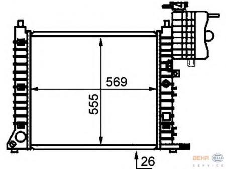      MB Vito All 96-03 8MK376721381 BEHR