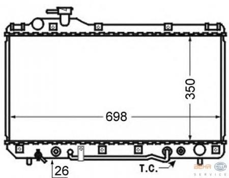  [350X698]  TOYOTA RAV 4 I 2.0 16V 06 / 94-06 / 00 8MK376724-721