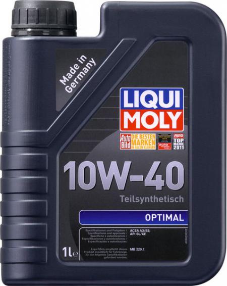     OPTIMAL  10W-40 SL/CF,A3/B3  (1) 3929