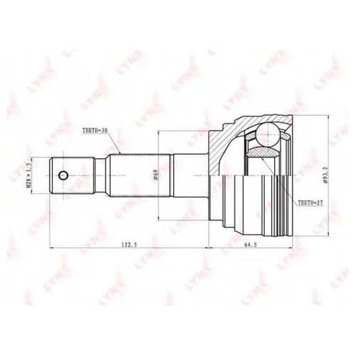   TOYOTA 4 RUNNER, LAND CRUISER CO-7536