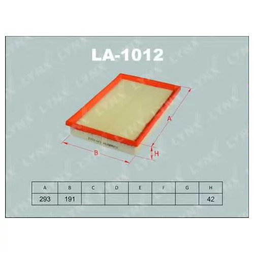 ФИЛЬТР ВОЗДУШНЫЙ LA-1012