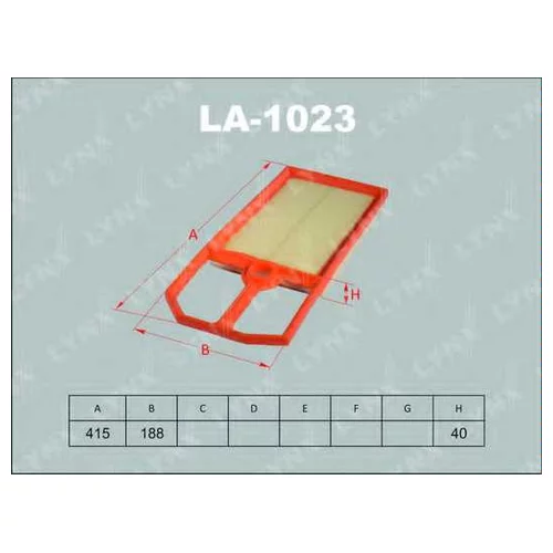 ФИЛЬТР ВОЗДУШНЫЙ SEAT CORDOBA/IBIZA II-III/TOLEDO LA-1023