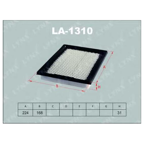 ВОЗДУШНЫЙ ФИЛЬТР NISSAN MARCH / HONDA CIVIC FERIO D15B LA-1310