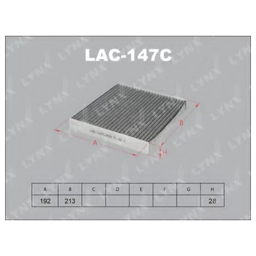 C   TOYOTA CROWN. MARK II 04.1~ (36PLEATS), RAV 4(05~) LAC-147C