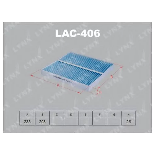    MAZDA 2/3/6 02- ALL MOT. LAC-406