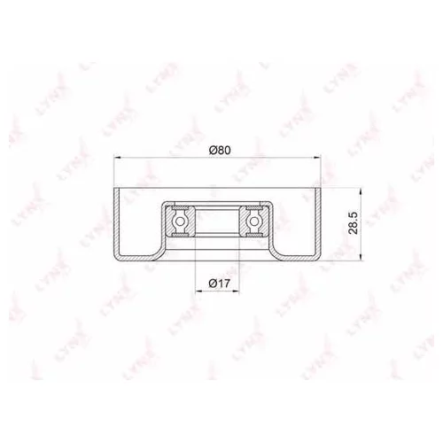НАТЯЖНОЙ РОЛИК / ПРИВОДНОЙ MITSUBISHI OUTLANDER I PB5010