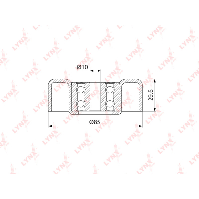 ПРОМЕЖУТОЧНЫЙ РОЛИК РЕМНЯ PB7070