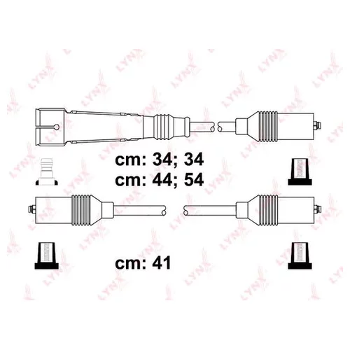ПРОВОДА ВЫСОКОВОЛЬТНЫЕ AUDI 80 1,6-2,0 84-95/100 1 SPE1202