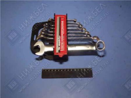 НАБОР КЛЮЧЕЙ КОМБИН.(8ПР) MATRIX 6-19ММ МАТ.ПОВЕРХ 15408