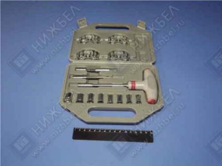 ОТВЕРТКА Т-ОБР MATRIX С ЭРГОНОМ.РУЧКОЙ + БИТЫ + ГОЛОВКИ (36ШТ) 11572