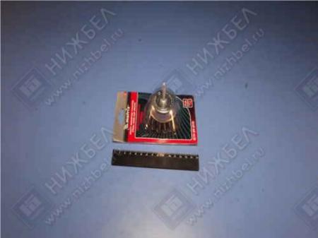 ЩЕТКА ДЛЯ ДРЕЛИ 65 ММ ЧАШКА СО ШПИЛЬКОЙ КРУЧЕНАЯ МЕТАЛЛИЧЕСКАЯ ПРОВОЛКА 74468