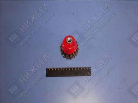 ЩЕТКА ДЛЯ УШМ 65 ММ М 14 ЧАШКА КРУЧЕНАЯ МЕТАЛЛИЧЕСКАЯ ПРОВОЛОКА MATRIX 74620