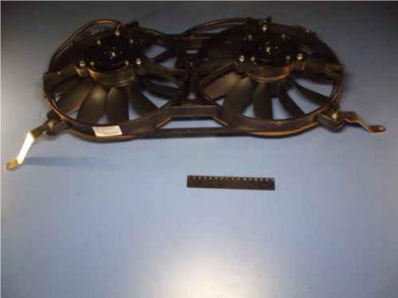 ЭЛЕКТРОВЕНТИЛЯТОР С КОЖУХОМ В СБ. УАЗ-3163 PATRIOT, 315195 ХАНТЕР ПОД КОНДИЦИОНЕР (СДВОЕННЫЙ) 3163-1308008-30