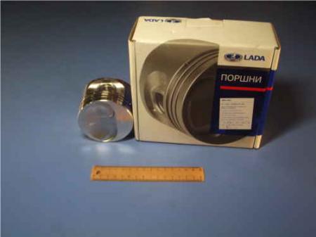 ПОРШЕНЬ ЦИЛИНДРА -21116 82,0 A 4ШТ. (+ ПАЛЬЦЫ, КОЛЬЦА) 1,6Л/8КЛ. БЕЗВТЫКОВЫЕ 21100-1004015-95 / 21100100401595