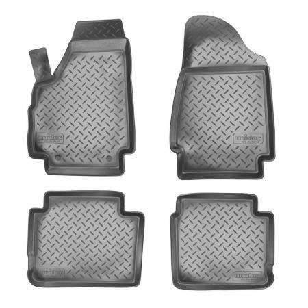 КОВРИКИ САЛОНА ПОЛИУРЕТАНОВЫЕ С БОРТОМ, КОМПЛЕКТ NIVA-2131 (PO) (Z) NPL-PO-94-24