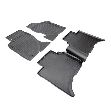 КОВРИКИ САЛОНА (ПОЛИУРЕТАН) GREAT WALL HOVER (H3,H5) (2005-) {БЕЖЕВЫЙ} NPL-PO-29-33BEIGE