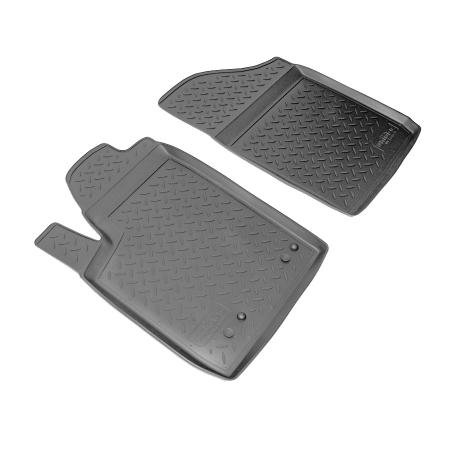 КОВРИКИ САЛОНА (ПОЛИУРЕТАН) PEUGEOT PARTNER (M49M59) (1997) (ПЕР) {СЕРЫЙ} NPL-PO-64-55GREY