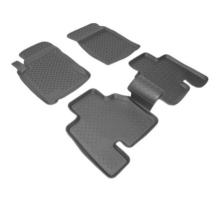 КОВРИКИ САЛОНА (ПОЛИУРЕТАН) SSANG YONG ACTYON (CJ) (2006-2011) {БЕЖЕВЫЙ} NPL-PO-83-15BEIGE