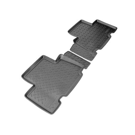 КОВРИКИ САЛОНА (ПОЛИУРЕТАН) TOYOTA RAV4 (A2,XA3(2009-) (2009-2013) (ЗАД) {СЕРЫЙ} NPL-PO-88-46GREY