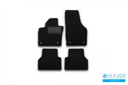 КОВРИКИ В САЛОН KLEVER PREMIUM AUDI Q3  2015->, КРОСС., 4 ШТ. (ТЕКСТИЛЬ) KVR03041922110kh